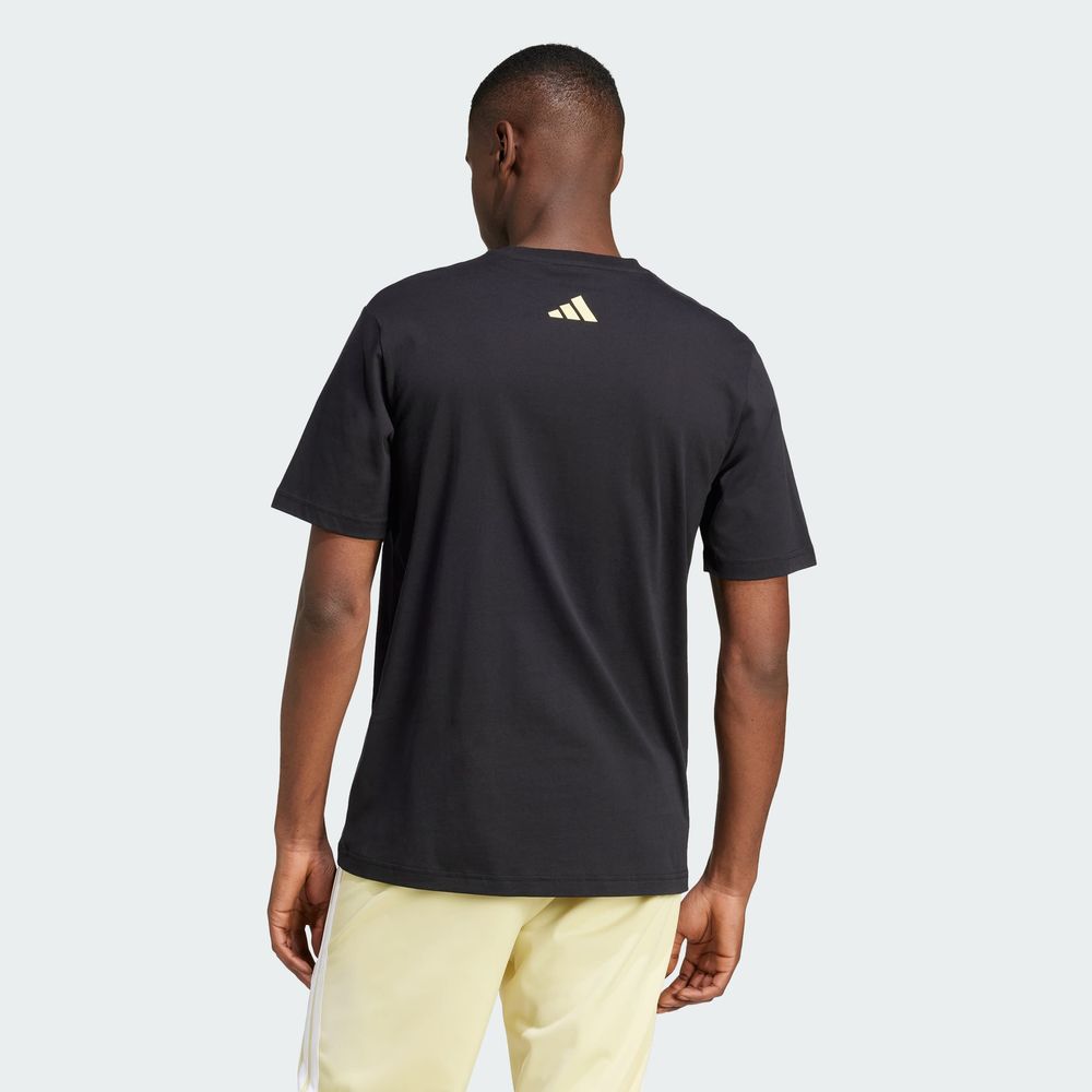 Foto 5 pulgar | M L Verb Tee Adidas Negro Hombre