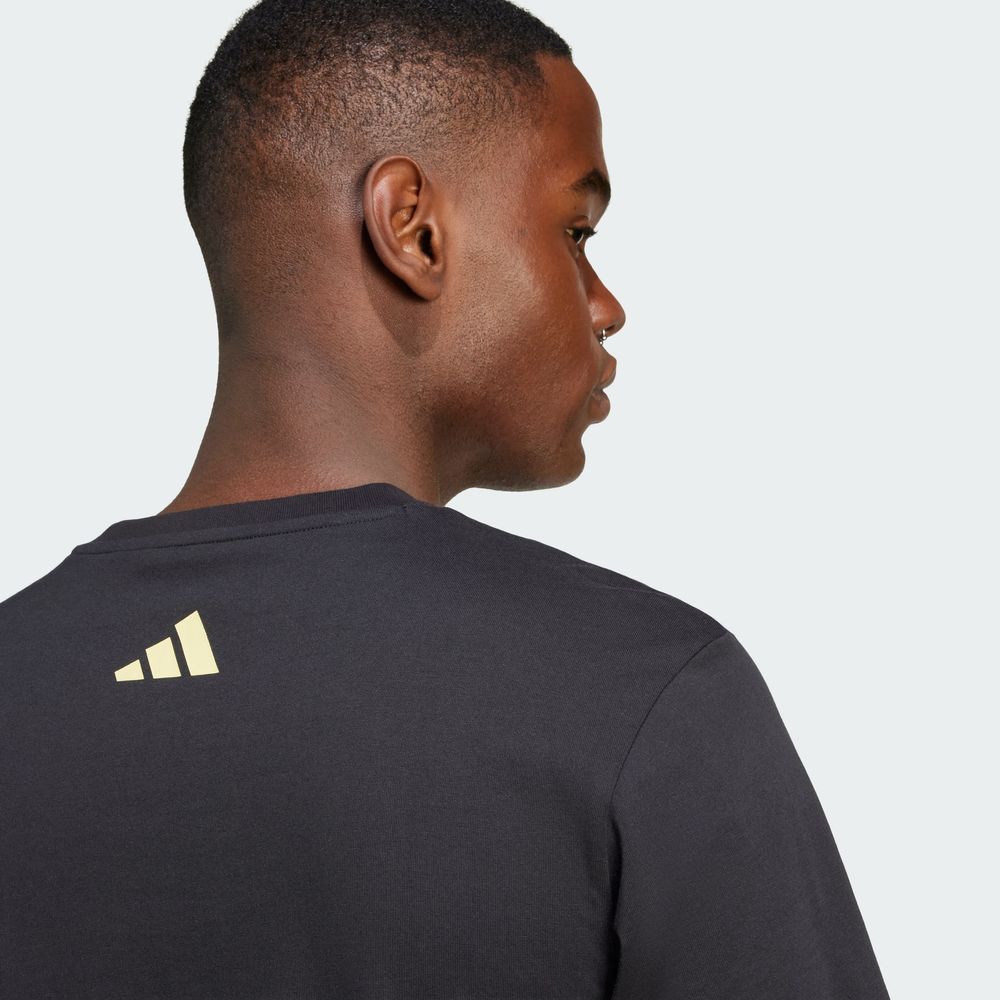 Foto 7 pulgar | M L Verb Tee Adidas Negro Hombre