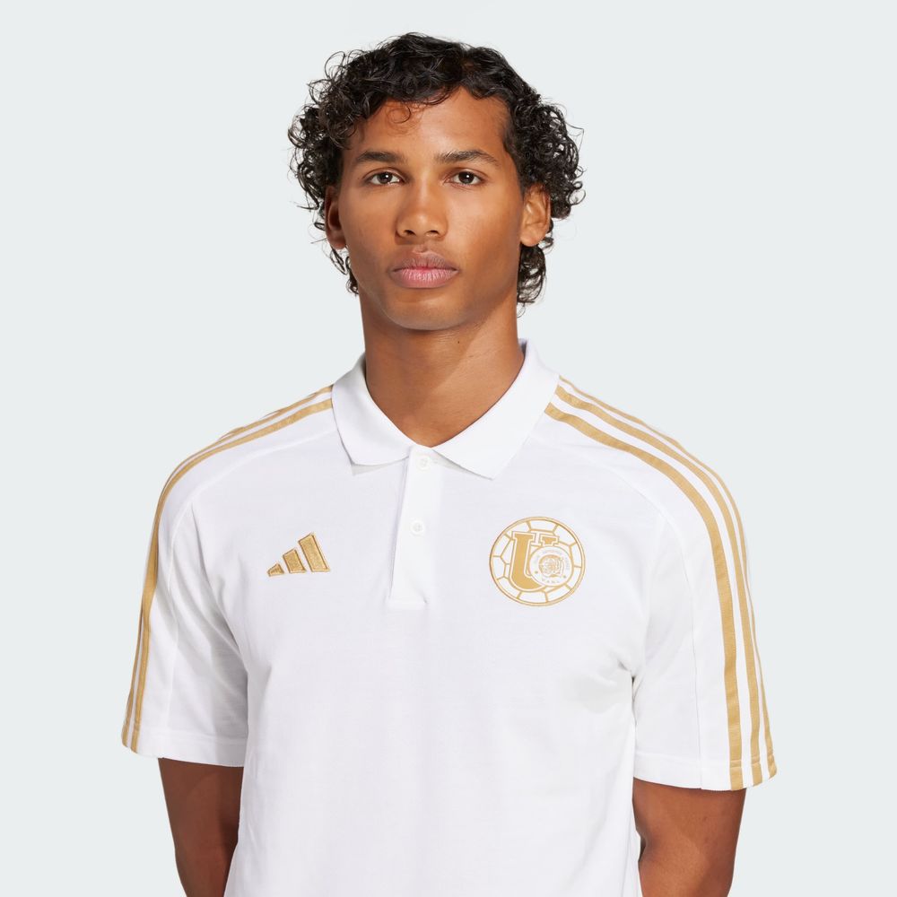Foto 7 | Tuanl Dna Polo Adidas Blanco Hombre