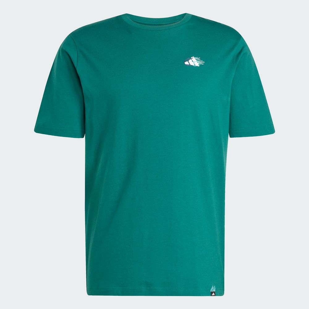 Foto 4 pulgar | M L M Emb Tee Adidas Verde Hombre