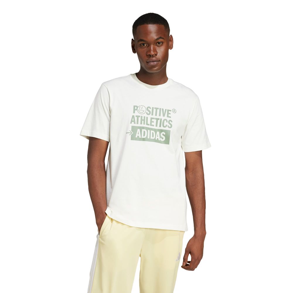 Foto 3 pulgar | M L Verb Tee Adidas Blanco Hombre