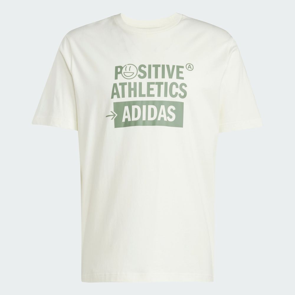 Foto 3 | M L Verb Tee Adidas Blanco Hombre