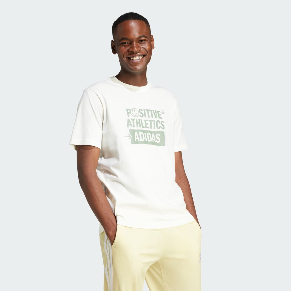 Foto 5 pulgar | M L Verb Tee Adidas Blanco Hombre