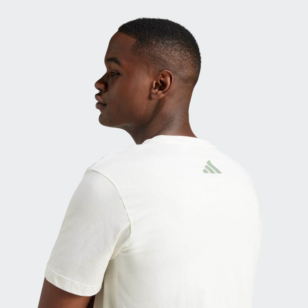 Foto 6 pulgar | M L Verb Tee Adidas Blanco Hombre