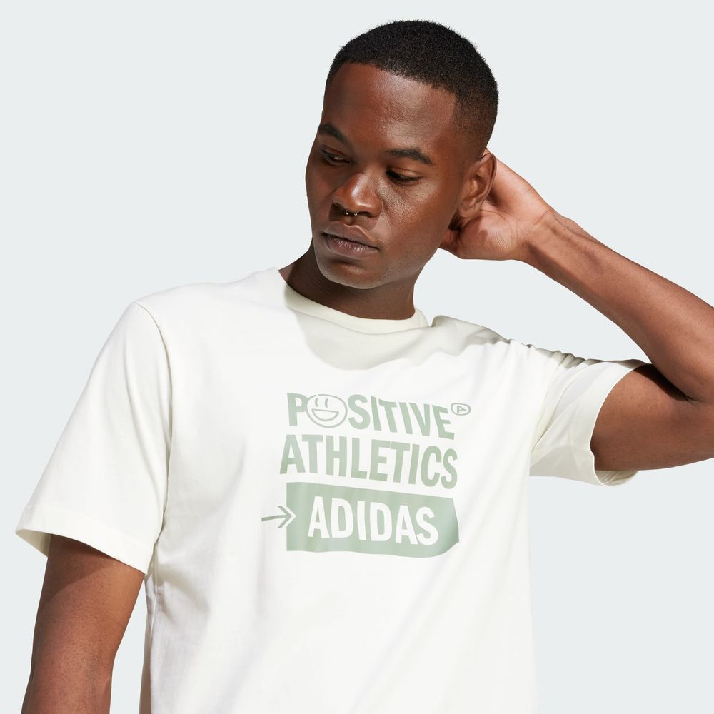 Foto 7 pulgar | M L Verb Tee Adidas Blanco Hombre