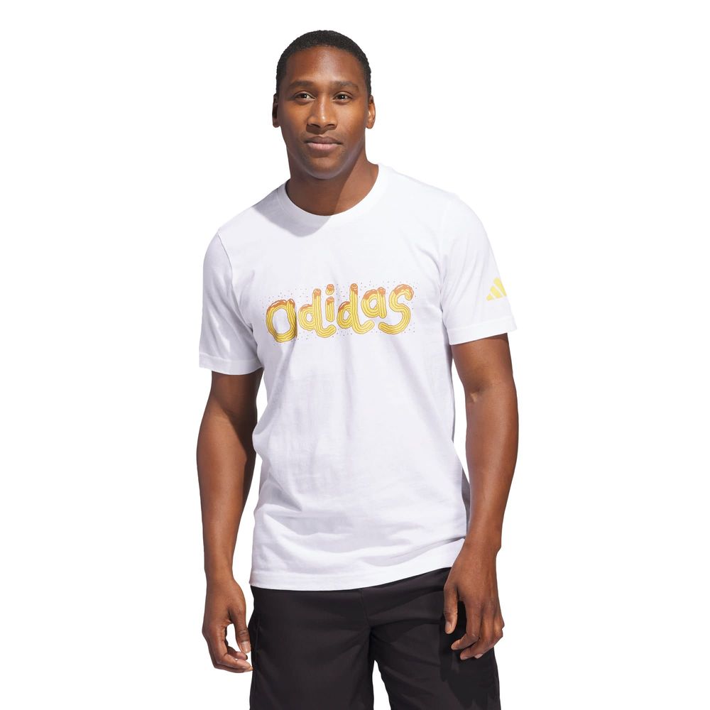 Foto 2 | Playera México Churro Con Chocolate Adidas Blanco Hombre