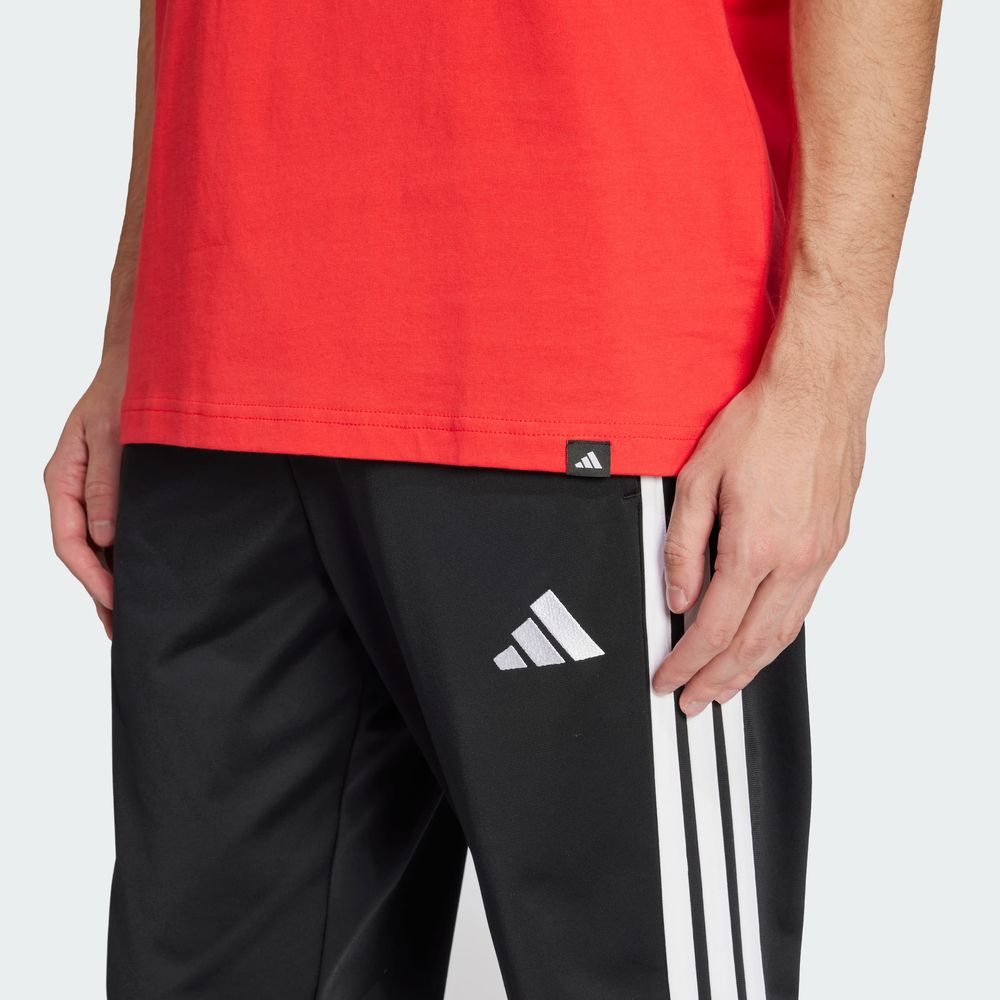 Foto 8 pulgar | M Photo Logo T Adidas Rojo Hombre