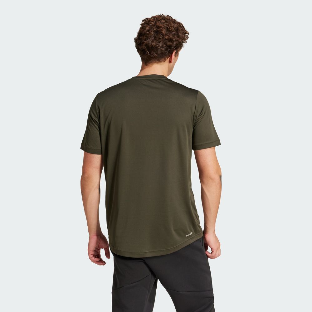 Foto 5 pulgar | Playera Aeroready Designed To Move Sport Adidas Verde para Hombre