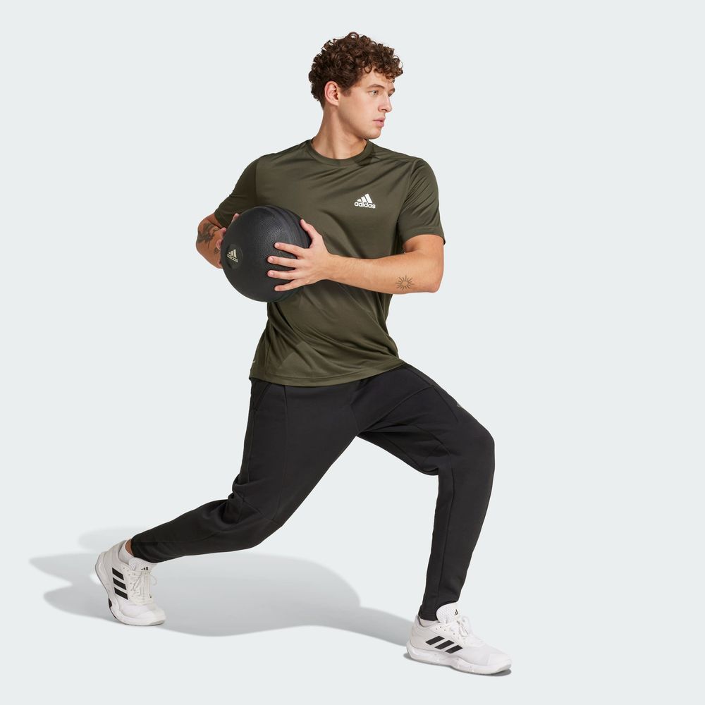 Foto 6 pulgar | Playera Aeroready Designed To Move Sport Adidas Verde para Hombre