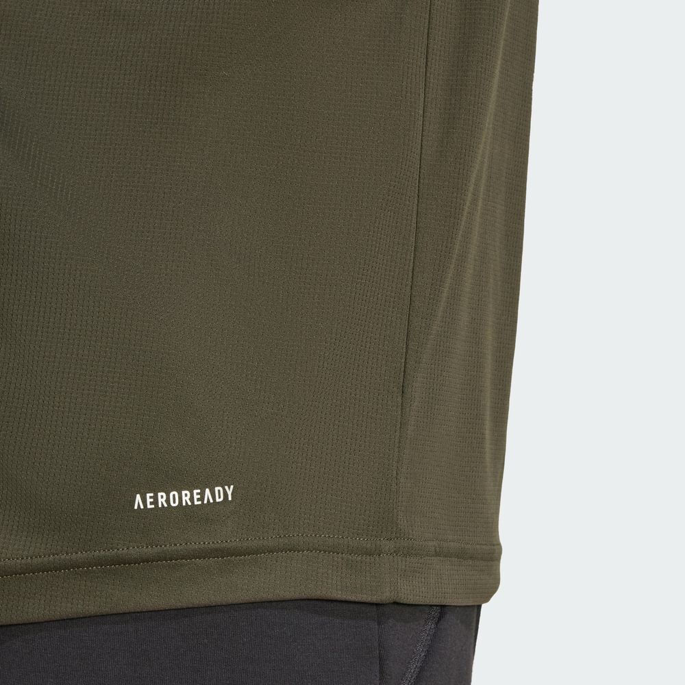 Foto 8 pulgar | Playera Aeroready Designed To Move Sport Adidas Verde para Hombre