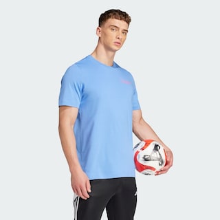 Foto 5 | Playera F50 Hstry G T Adidas Azul para Hombre