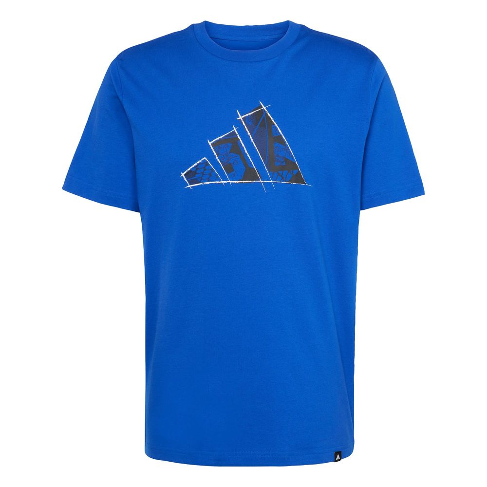 Foto 2 pulgar | Playera M Photo Logo T Adidas Azul para Hombre