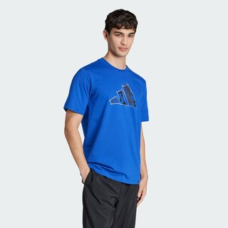 Foto 5 | Playera M Photo Logo T Adidas Azul para Hombre