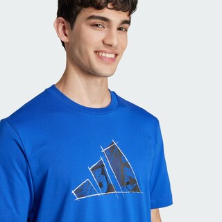 Foto 6 | Playera M Photo Logo T Adidas Azul para Hombre