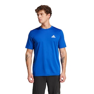Foto 2 | Playera Aeroready Designed To Move Sport Adidas Azul Hombre