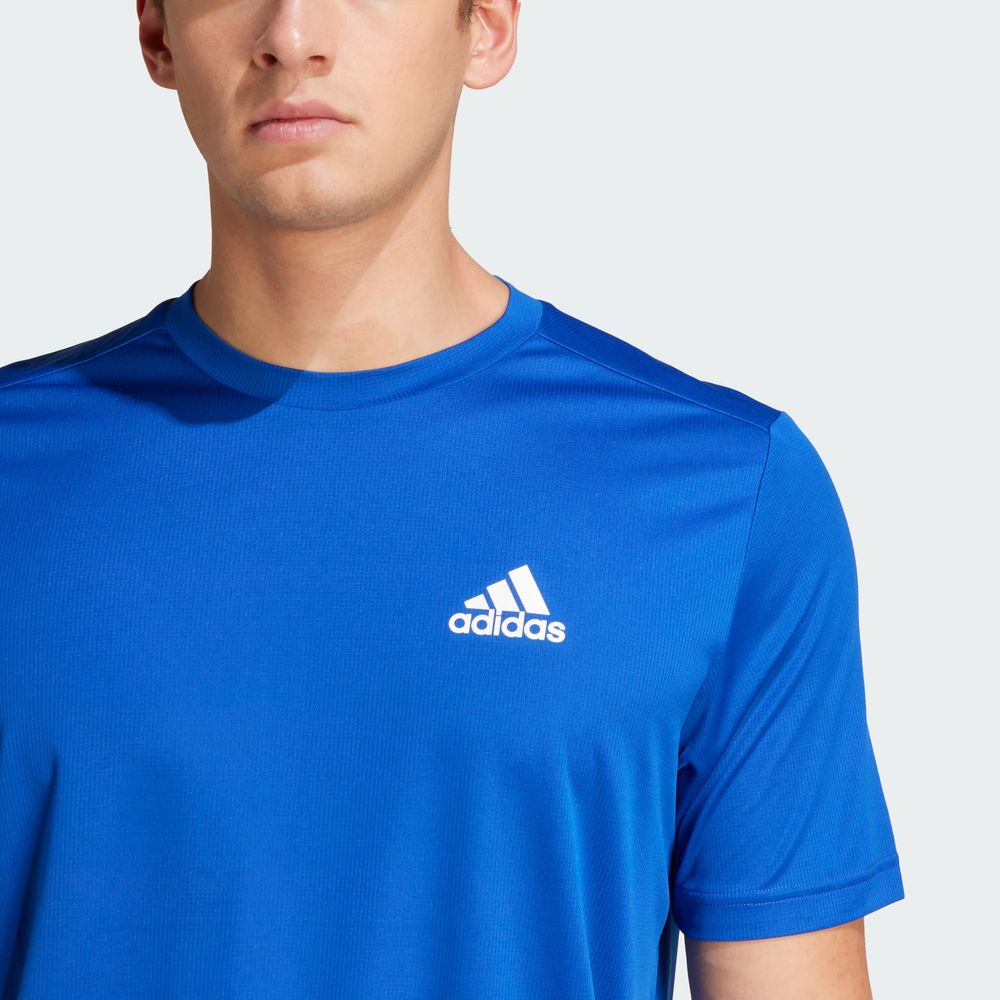 Foto 7 pulgar | Playera Aeroready Designed To Move Sport Adidas Azul Hombre