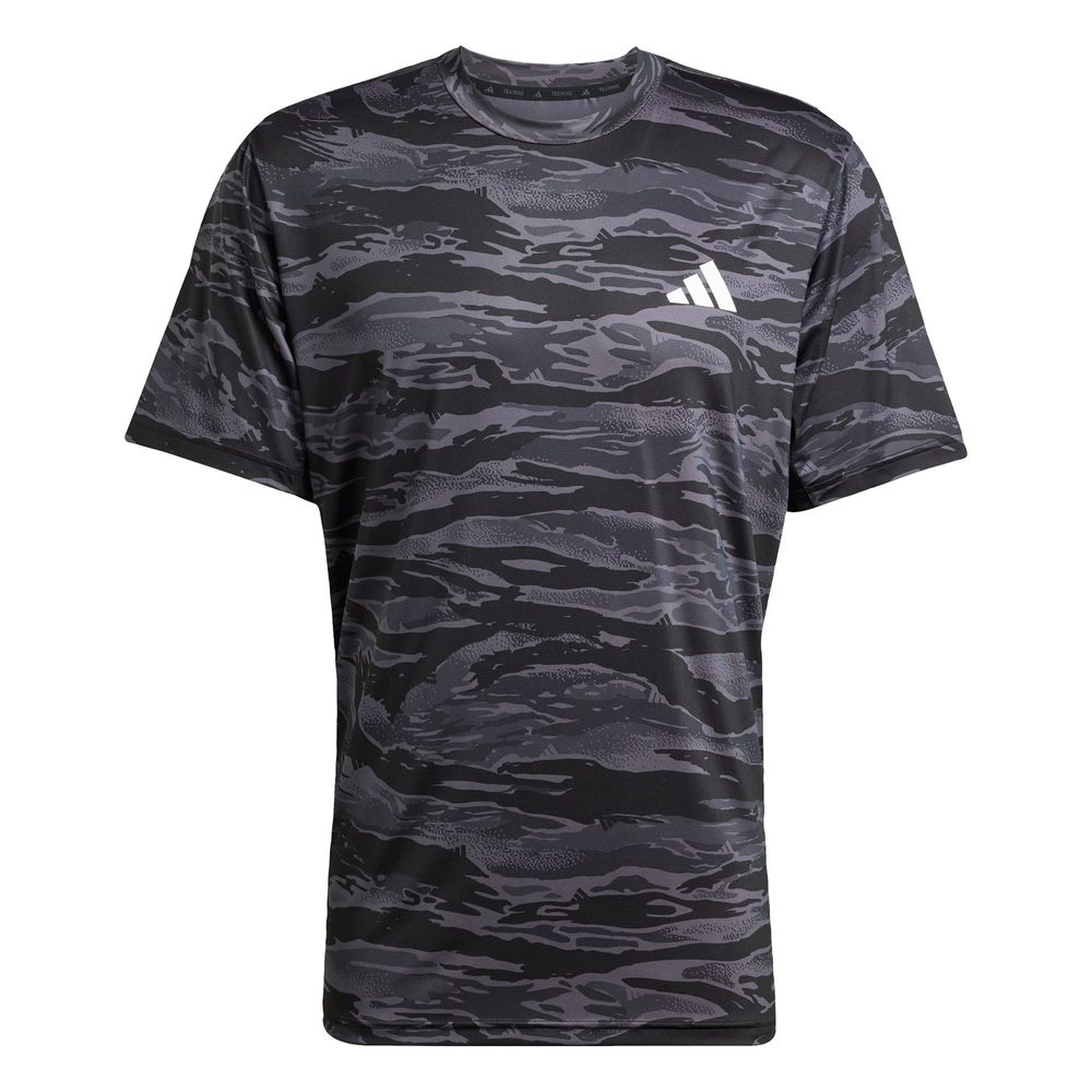 Foto 1 | Camo Aop Tee Adidas Negro Hombre
