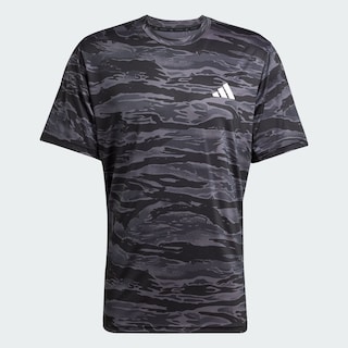 Foto 2 | Camo Aop Tee Adidas Negro Hombre