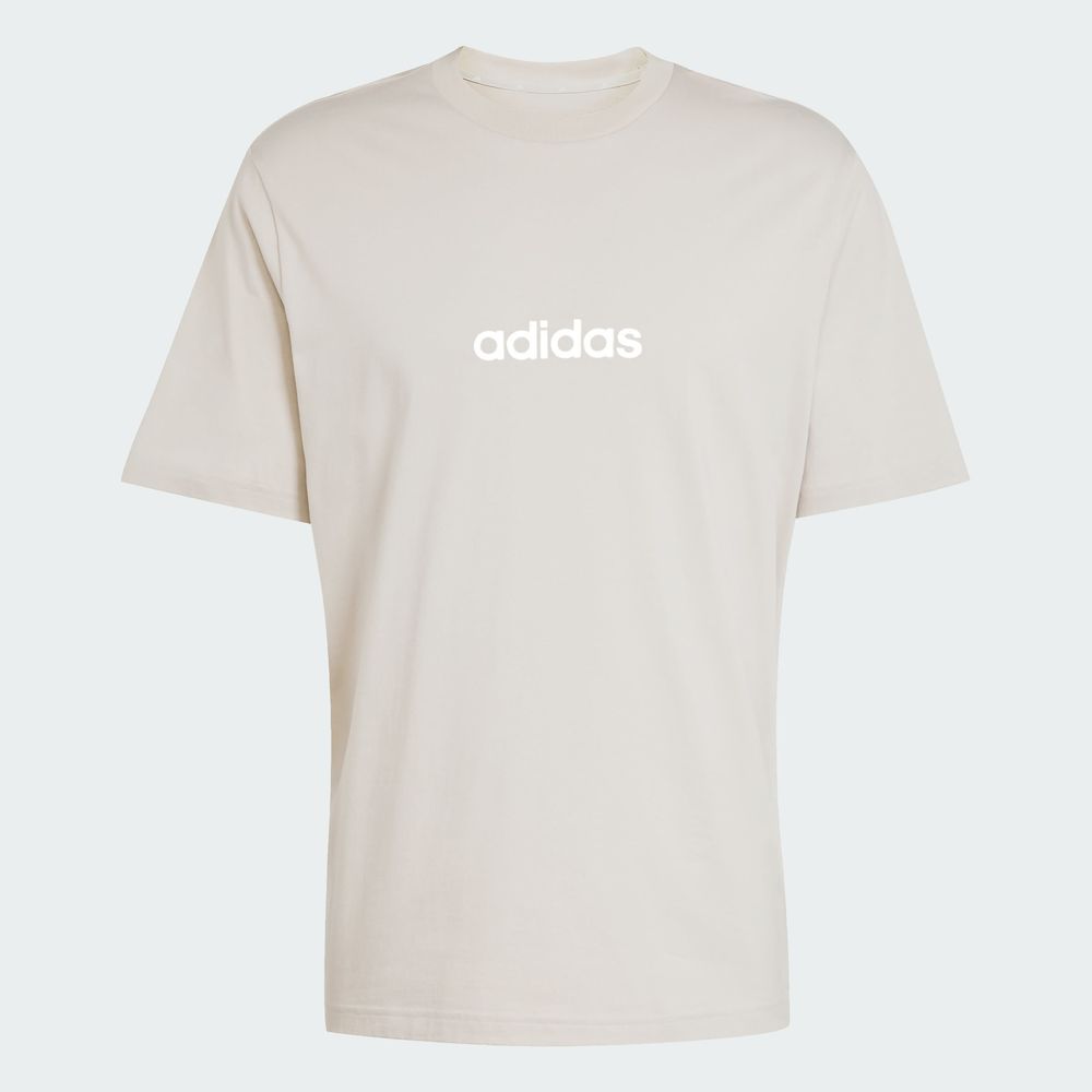 Foto 3 | M Lin Sj T Adidas Gris Hombre