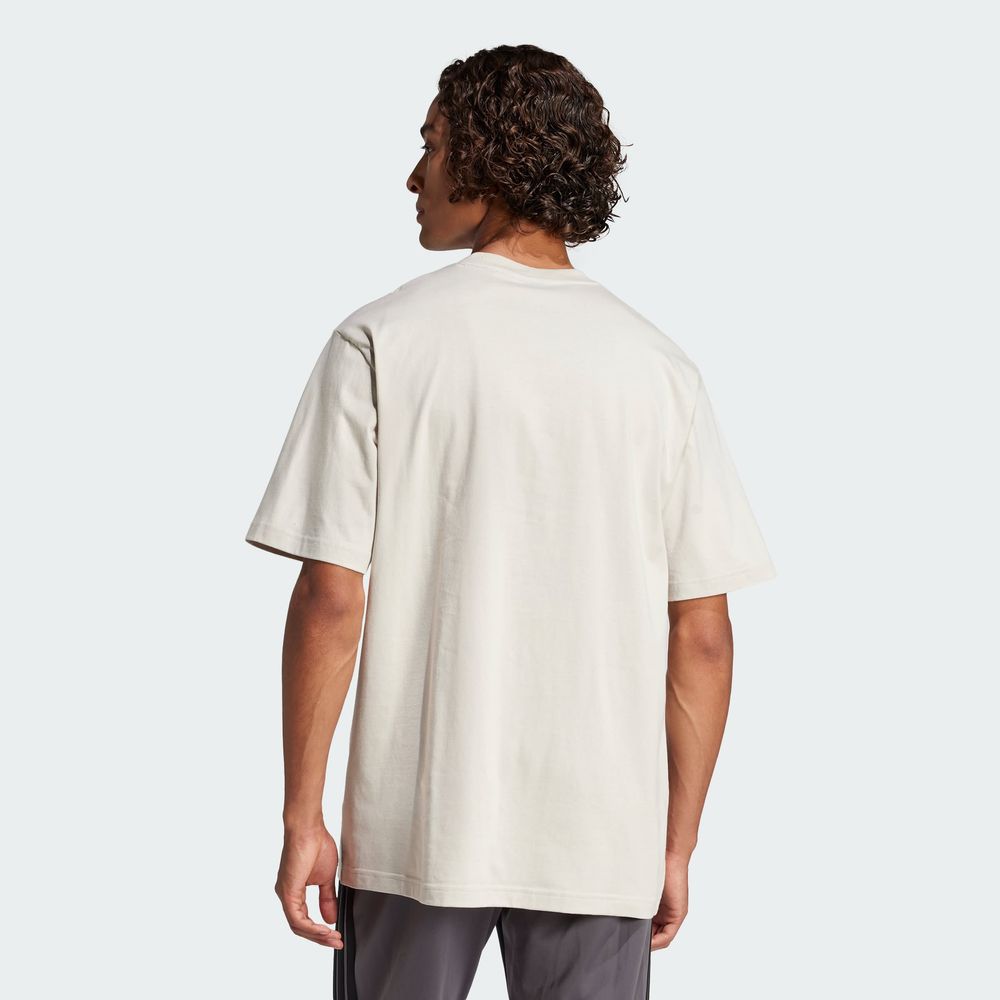 Foto 4 | M Lin Sj T Adidas Gris Hombre