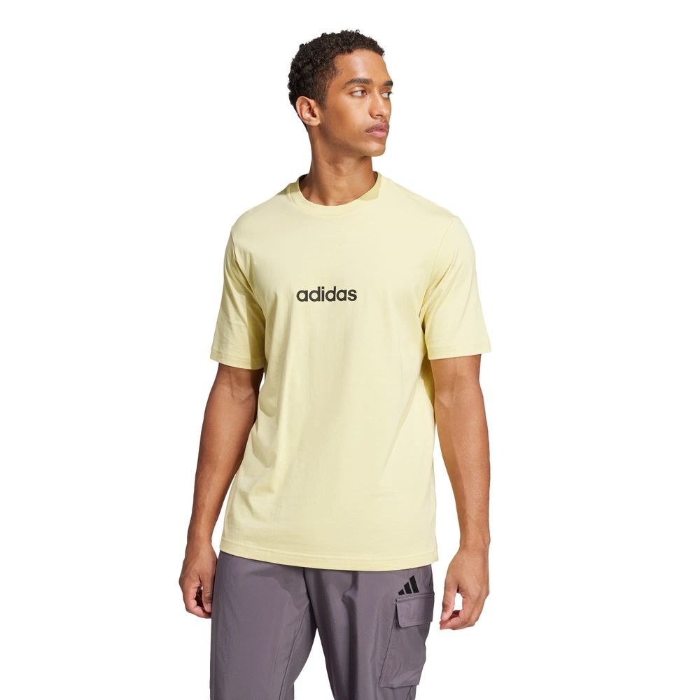 Foto 2 | M Lin Sj T Adidas Amarillo Hombre