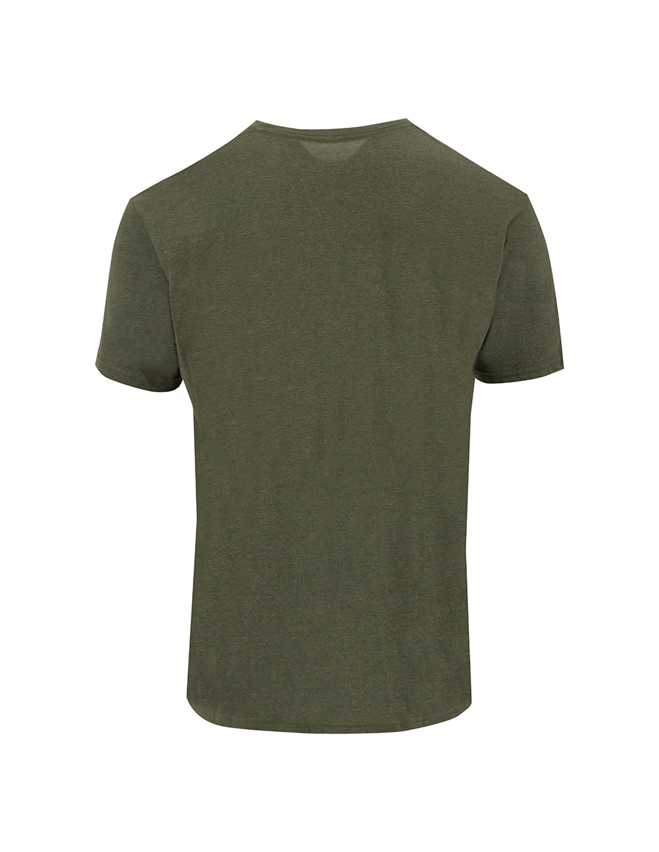 Foto 6 pulgar | Set De 2 Playeras Básicas Indicum Denim Rosa, Verde Hombre