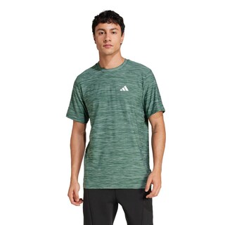 Foto 2 | Playera De Entrenamiento Train Essentials Elástica Adidas Verde Hombre