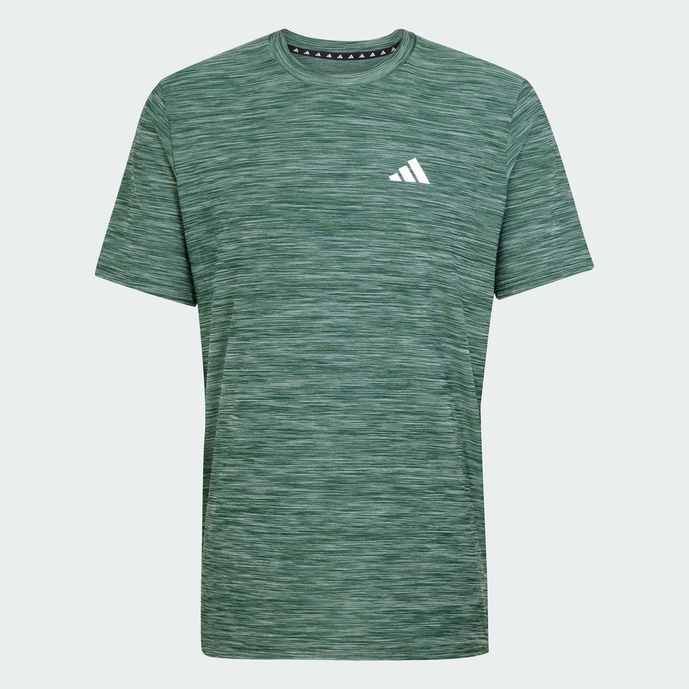 Foto 4 pulgar | Playera De Entrenamiento Train Essentials Elástica Adidas Verde Hombre
