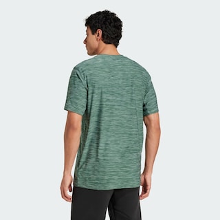 Foto 4 | Playera De Entrenamiento Train Essentials Elástica Adidas Verde Hombre
