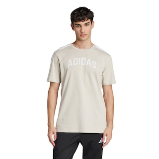 Foto 2 | M C Colleg Tee Adidas Gris para Hombre
