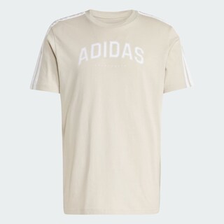 Foto 3 | M C Colleg Tee Adidas Gris para Hombre