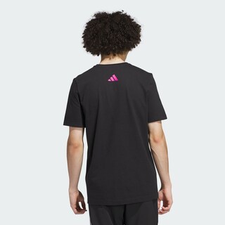 Foto 2 | Playera Adidas Neón Festvl T Negra