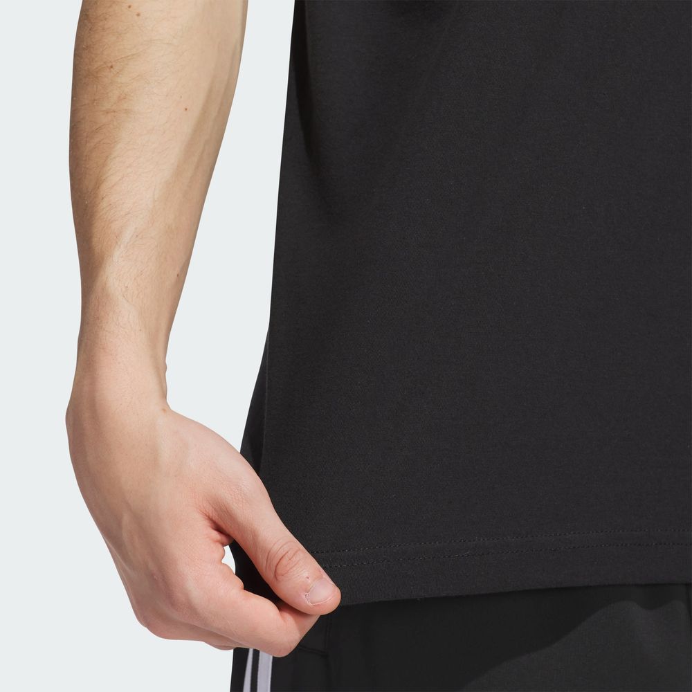 Foto 6 pulgar | Playera Adidas Neón Festvl T Negra