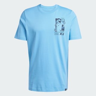 Foto 3 | Playera Messi Icon G T Adidas Azul para Hombre