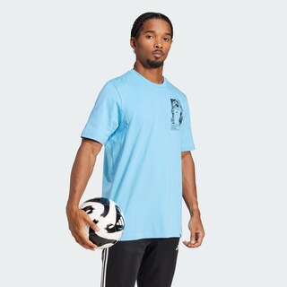 Foto 5 | Playera Messi Icon G T Adidas Azul para Hombre