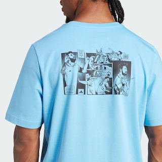 Foto 7 | Playera Messi Icon G T Adidas Azul para Hombre