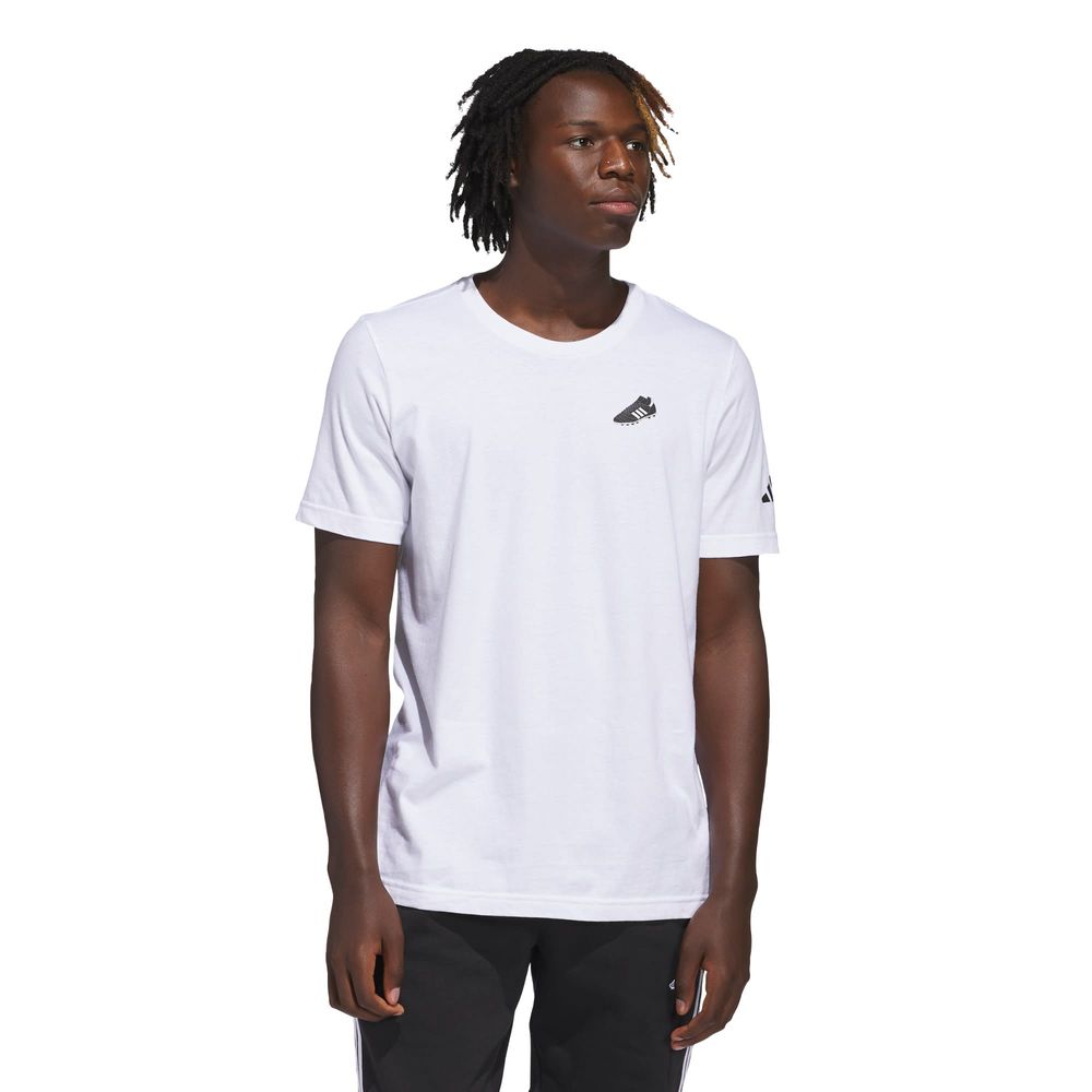 Foto 3 pulgar | Playera Copa Sign G T Adidas Blanca para Hombre