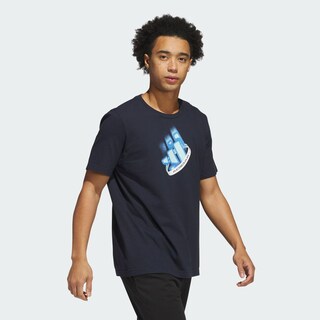 Foto 3 | Playera Adidas M Neón Festvl T Azul
