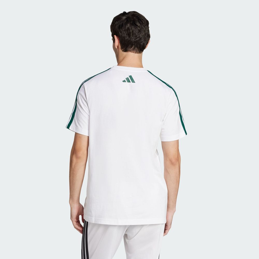 Foto 4 pulgar | M C Colleg Tee Adidas Blanco para Hombre