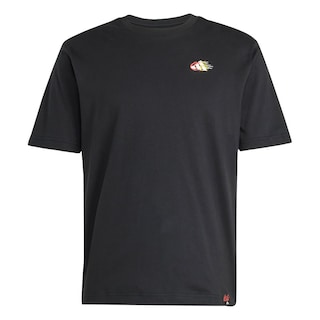 Foto 1 | Playera Lounge Mini Embroidery Estampada Adidas Negra para Hombre