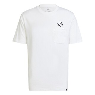 Foto 1 | M L Slide Pkt T Adidas Blanco para Hombre
