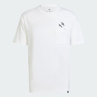 Foto 3 | M L Slide Pkt T Adidas Blanco para Hombre