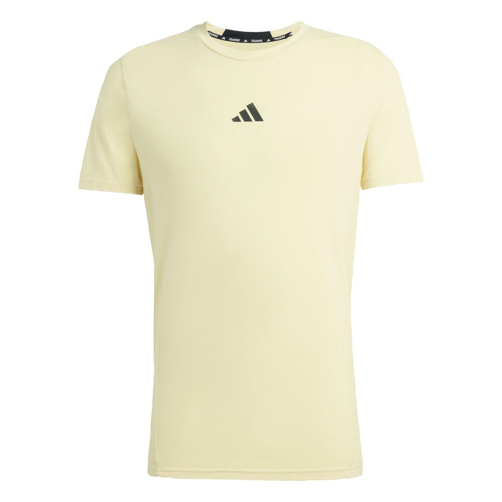 Playera de Entrenamiento Designed For Training Adidas Amarilla para Hombre