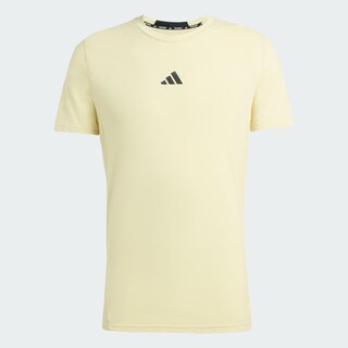 Foto 3 | Playera de Entrenamiento Designed For Training Adidas Amarilla para Hombre