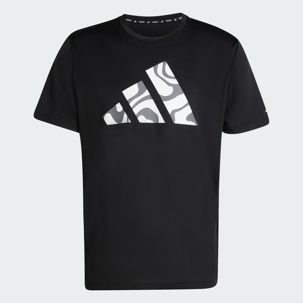 Foto 4 pulgar | Run It Bl Tee M Adidas Negro Hombre