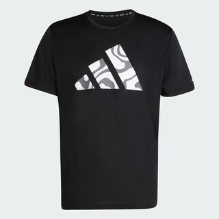 Foto 3 | Run It Bl Tee M Adidas Negro Hombre