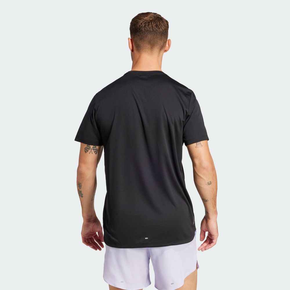 Foto 5 pulgar | Run It Bl Tee M Adidas Negro Hombre