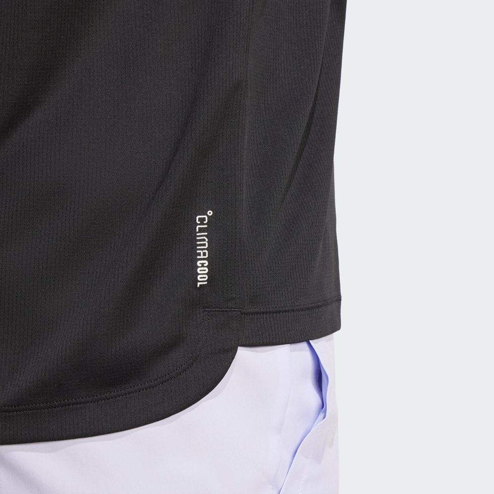 Foto 7 | Run It Bl Tee M Adidas Negro Hombre