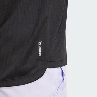 Foto 7 | Run It Bl Tee M Adidas Negro Hombre