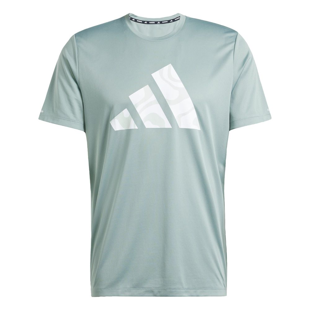 Foto 2 pulgar | Run It Bl Tee M Adidas Verde Hombre